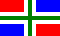 Flagge von Groningen