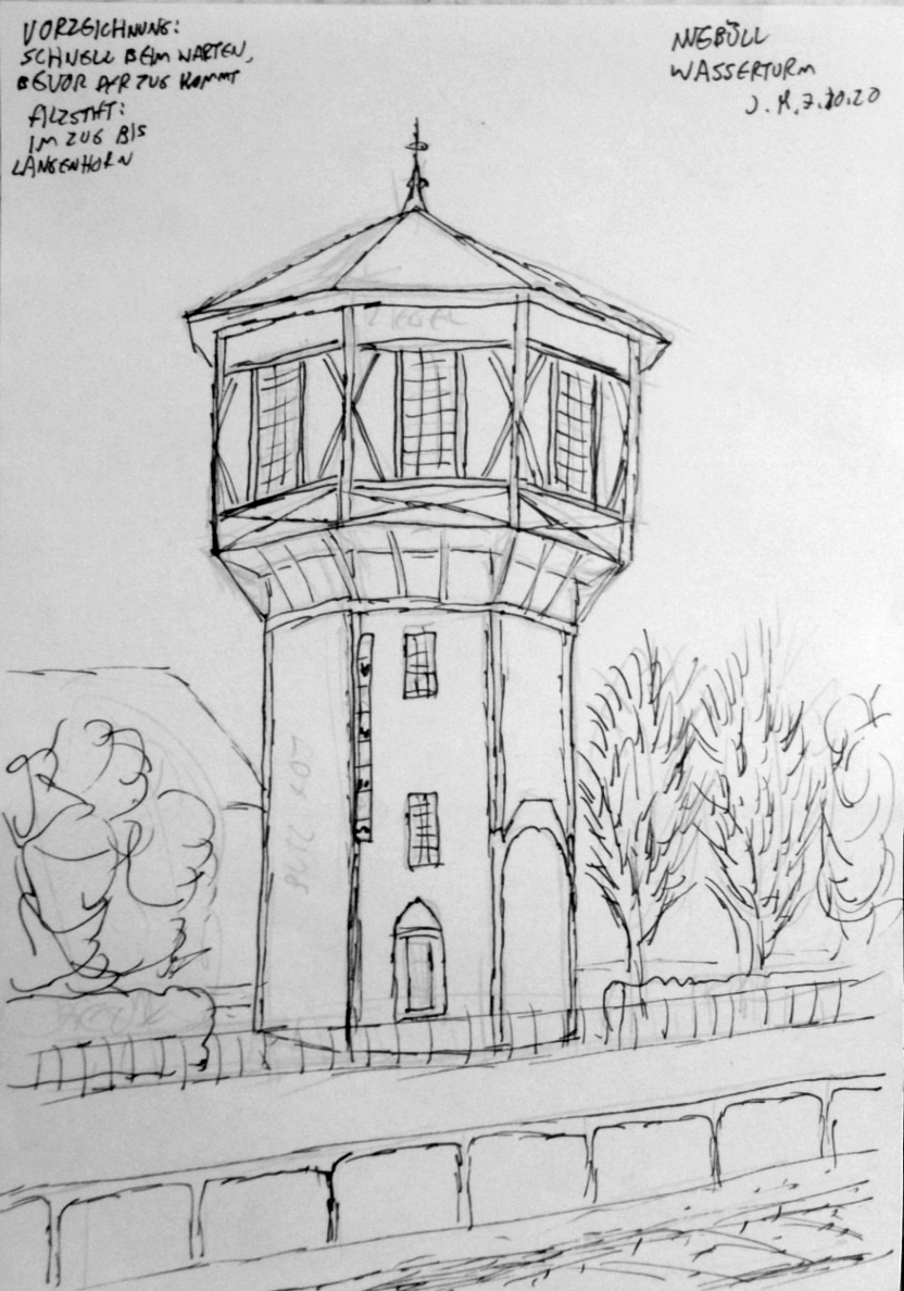 Niebüll, Water tower