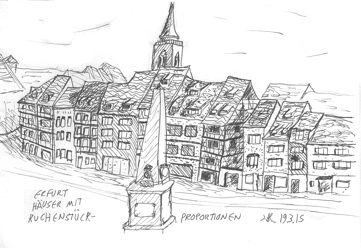 Erfurt, Traditional houses