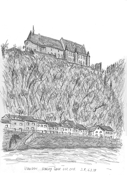 Vianden, Castle