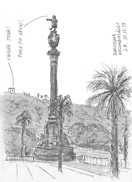 Barcelona, Columbus monument