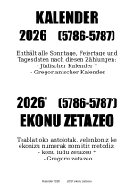  Jüdisch (2026 = 5786/87)  