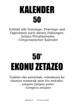  Privatkalender (50 = 2025/26)  